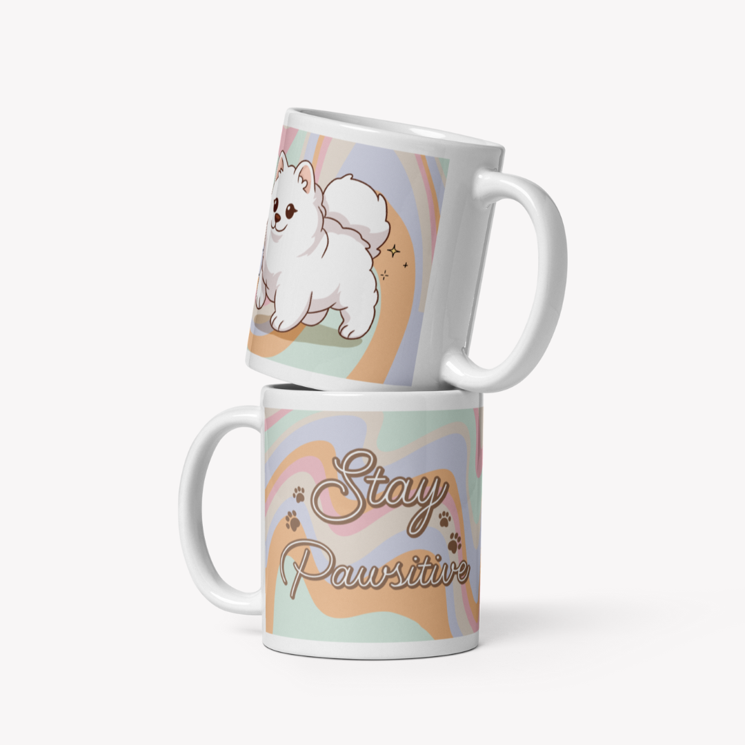 Caneca Samoiedo - Creations by Mimi