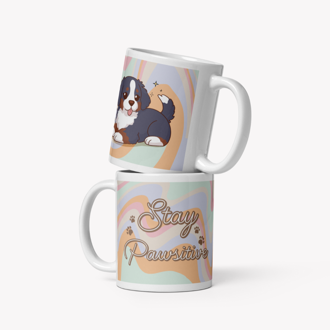 Caneca Boiadeiro de Berna - Creations by Mimi