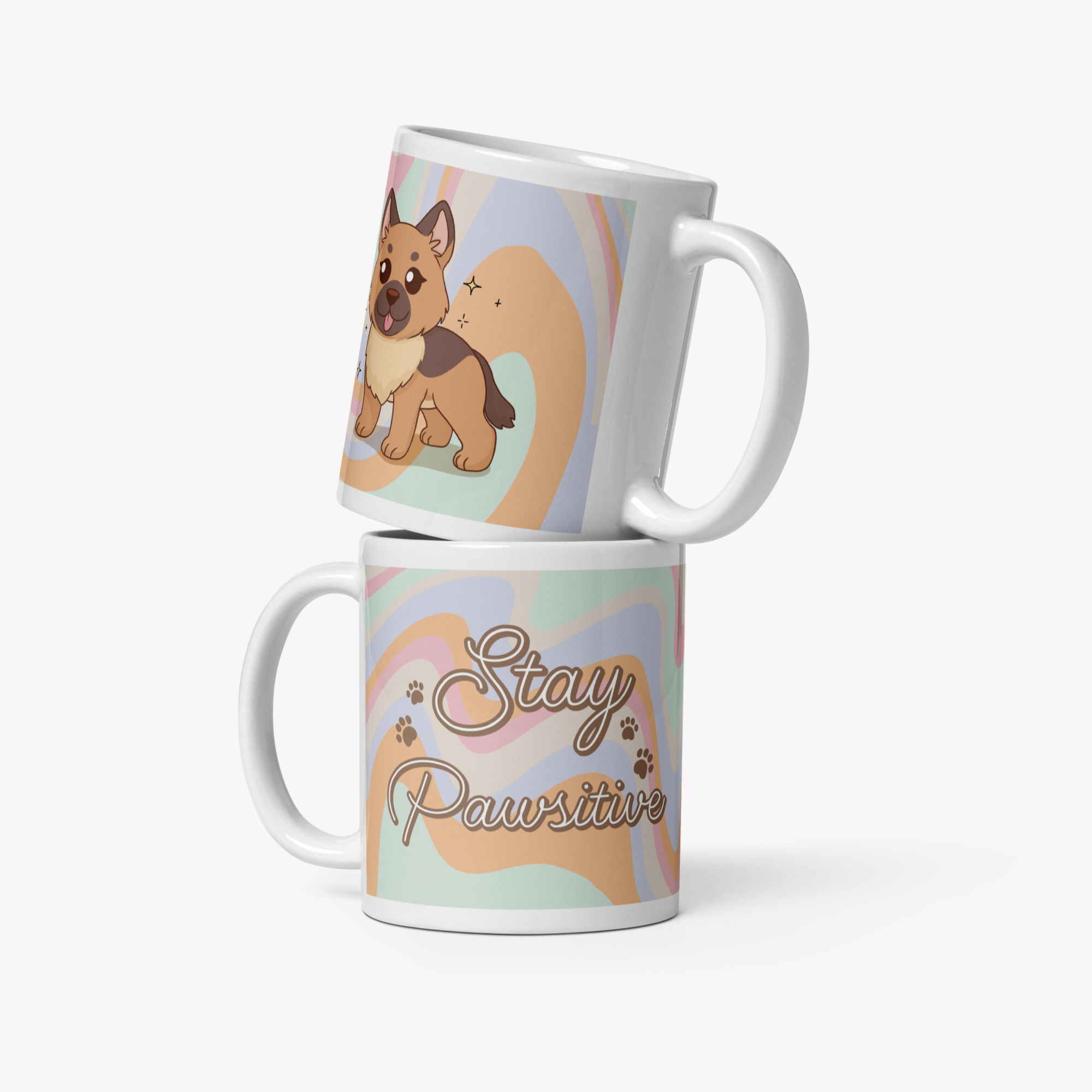 Caneca Pastor Alemão - Creations by Mimi