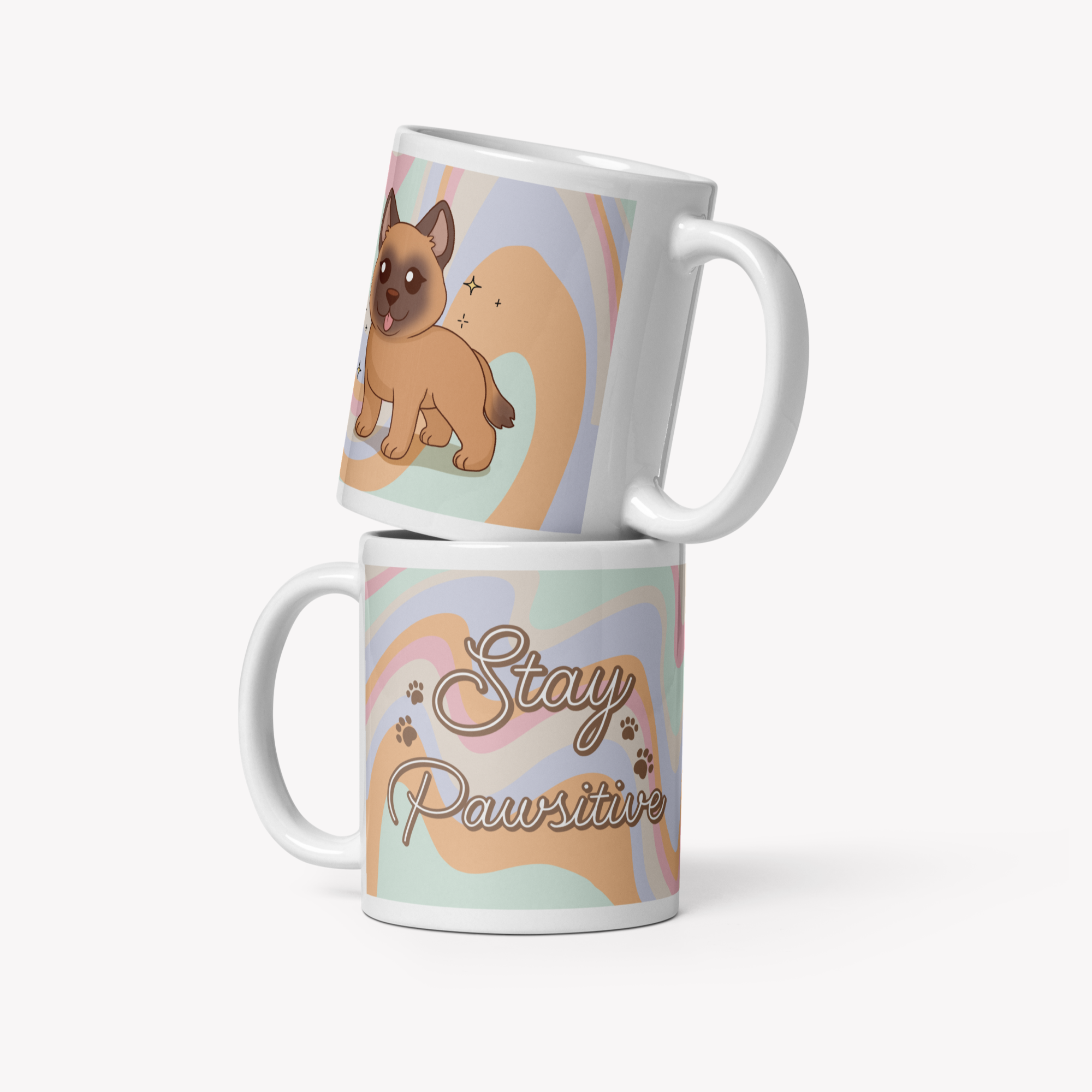 caneca pastor belga malinois