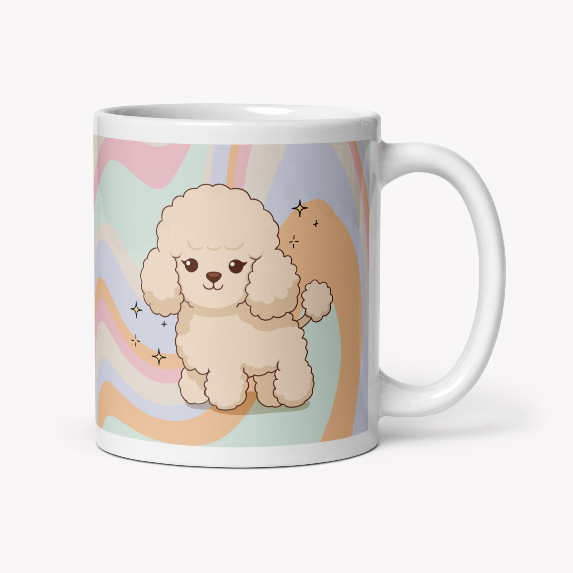 Caneca Poodle - Creations by Mimi