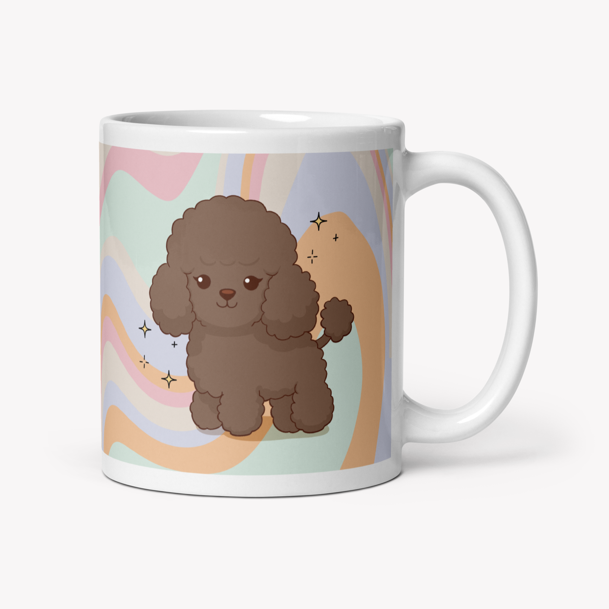 Caneca Poodle - Creations by Mimi